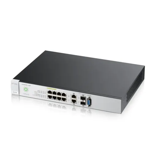 Коммутатор Zyxel NSW100-10-EU0101F (1000 Base-TX (1000 мбит/с), 2 SFP порта)