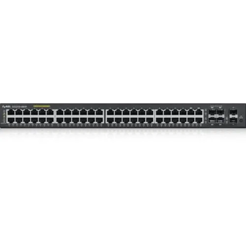 Коммутатор Zyxel GS2210-48HP GS2210-48HP-EU0101F (1000 Base-TX (1000 мбит/с), 4 SFP порта)