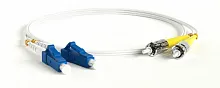 Hyperline FC-D2-9A1-LC/UR-ST/UR-H-3M-LSZH-WH
