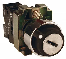 Переключатель BG61 2P с замком возвратный NO EKF