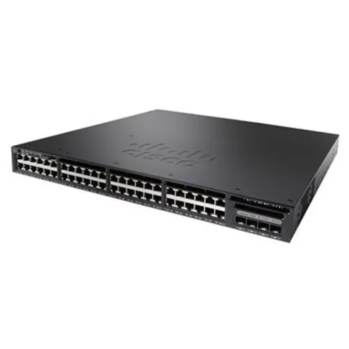 Коммутатор Cisco WS-C3650-48FS-S (1000 Base-TX (1000 мбит/с), 4 SFP порта)