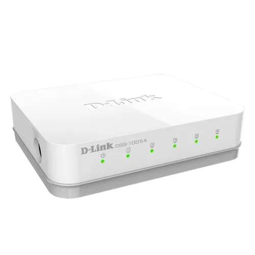 Коммутатор D-link DGS-1005A/D2A (1000 Base-TX (1000 мбит/с), Без SFP портов)