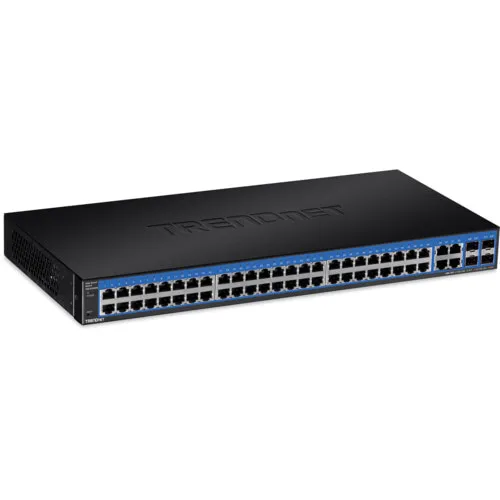 Коммутатор TrendNet TEG-524WS (1000 Base-TX (1000 мбит/с), 4 SFP порта)
