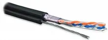 Витая пара Hyperline FUTP2-C5-S24-SW-OUT-PE-BK-500 5 Черный 500  м