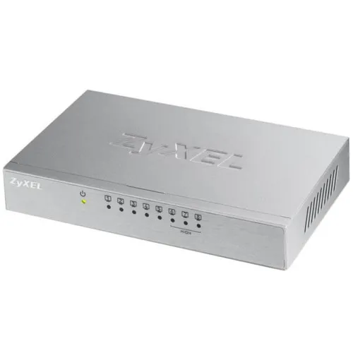 Коммутатор Zyxel ES-108A ES-108AV3-EU0101F (100 Base-TX (100 мбит/с), Без SFP портов)