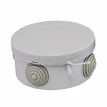 Коробка распаячная КМР-040-039 с крышкой наружная (85х40) 4 мембр. ввода IP54 EKF