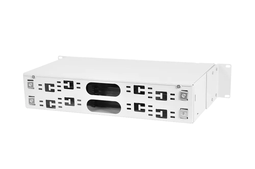 Оптический кросс (бокс) 19", 2U, до 48 портов