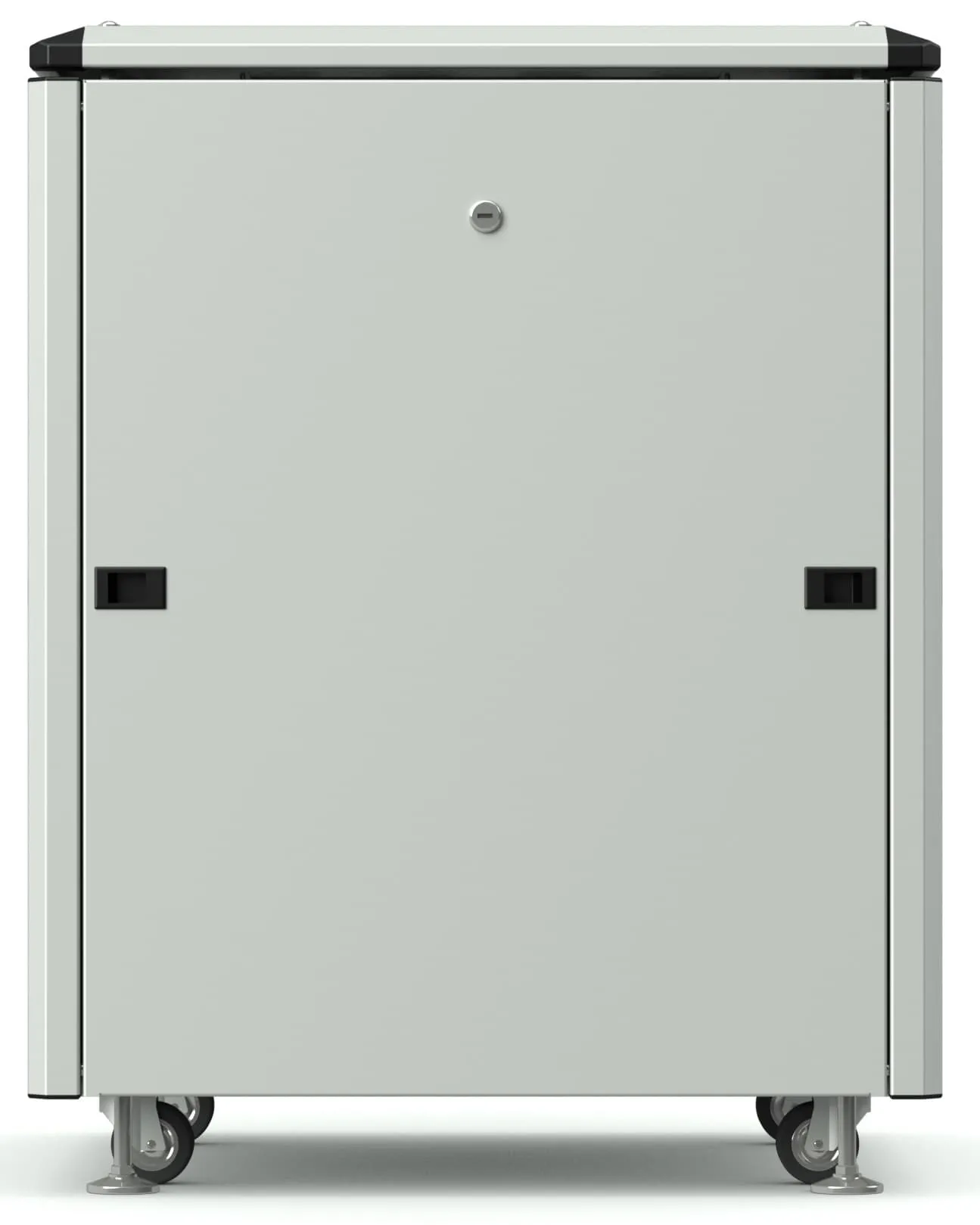 RUSRACK напольный 12U 600х600, перф. дверь