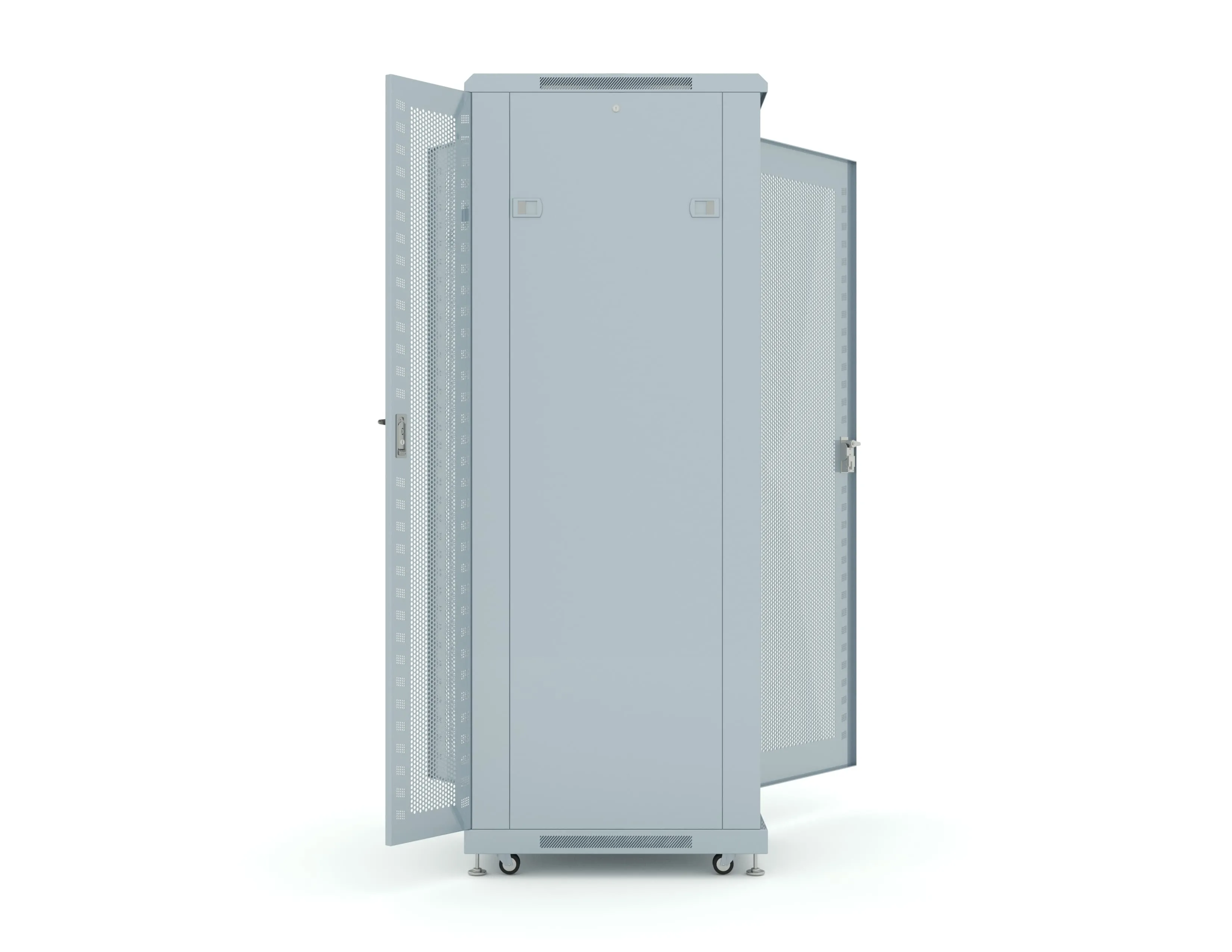 RUSRACK 42U 600х800, перф. дверь