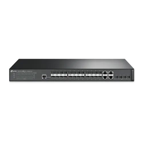Коммутатор TP-Link JetStream T2600G-28SQ (Без LAN портов, 24 SFP порта)