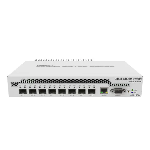 Коммутатор Mikrotik CRS309-1G-8S+IN (Без LAN портов, 8 SFP портов)