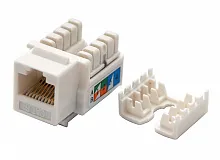 Модуль Keystone Cabeus KJ-RJ45-Cat.6 19" кабель 6  белый
