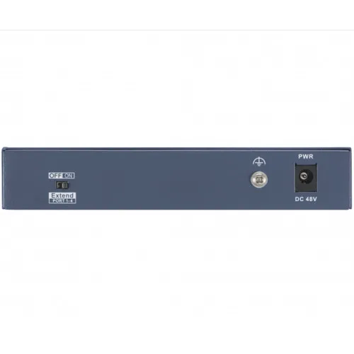 Коммутатор Hikvision DS-3E0106HP-E (100 Base-TX (100 мбит/с), Без SFP портов)