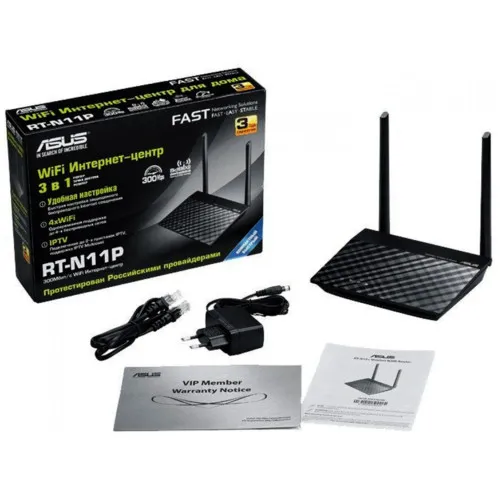 Маршрутизатор для дома Asus RT-N11P/RU