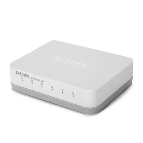 Коммутатор D-link DGS-1005A (1000 Base-TX (1000 мбит/с), Без SFP портов)