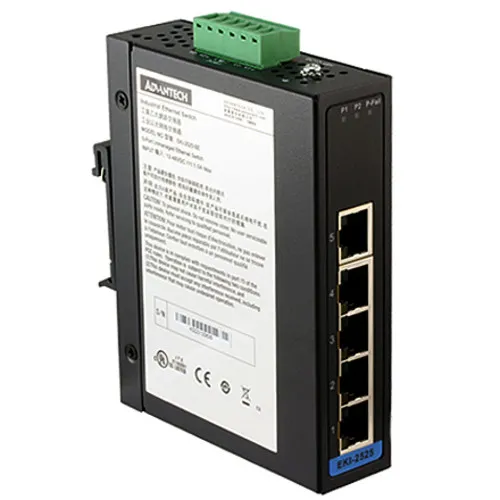 Коммутатор ADVANTECH EKI-2525I-BE (100 Base-TX (100 мбит/с), Без SFP портов)