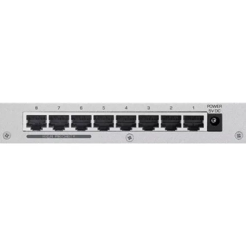 Коммутатор Zyxel ES-108A ES-108AV3-EU0101F (100 Base-TX (100 мбит/с), Без SFP портов)