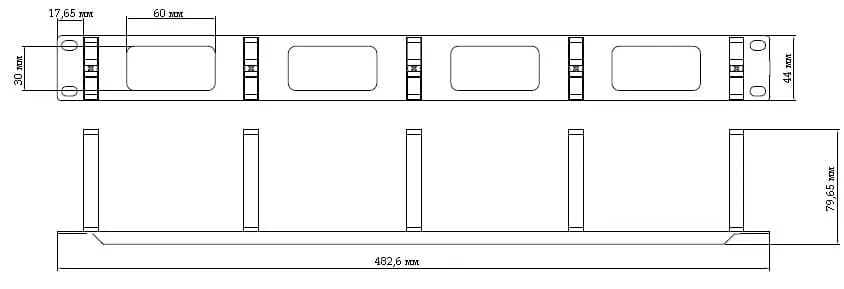 Hyperline CM-1U-PL