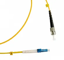 Патч-корд оптический simplex LC-ST 9/125 sm 1,5м LSZH Cabeus