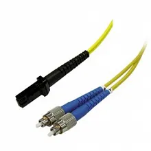 Hyperline FC-D2-9-LC/UR-MTRJM/UR-H-1M-LSZH-YL
