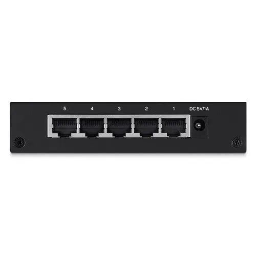 Коммутатор Linksys LGS105-eu (1000 Base-TX (1000 мбит/с), Без SFP портов)