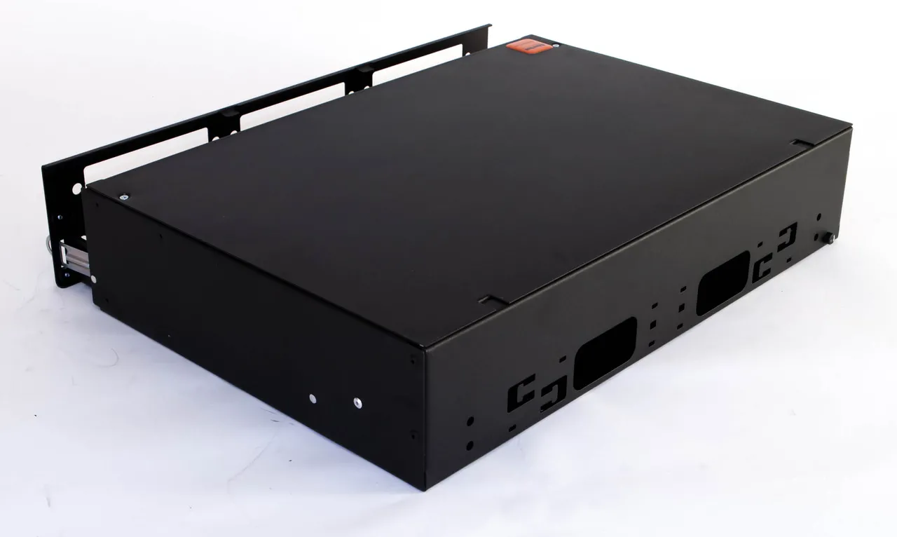Hyperline FO-19V-2U-6xSLT-W130H30-48UN-BK