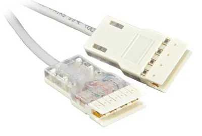 Hyperline PC-110-110-4P-C5e-2M-LSZH-GY