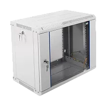 Шкаф телекоммуникационный настенный ЦМО ШРН-Э-9.350 19" 9U 600x350x476мм