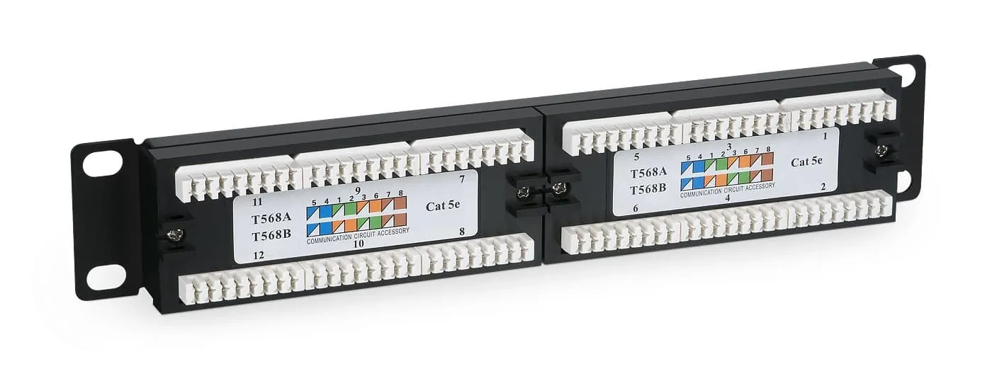 Cabeus PL-12-Cat.5e 10"-Dual IDC