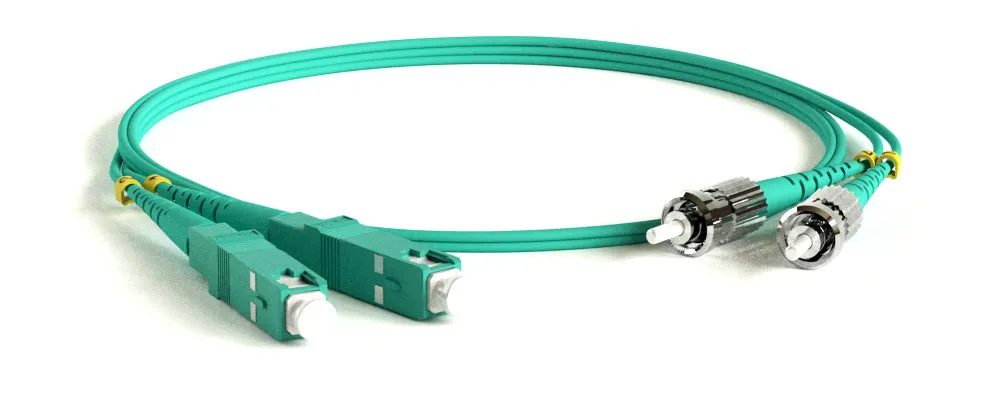 Hyperline FC-D2-503-SC/PR-ST/PR-H-1M-LSZH-AQ