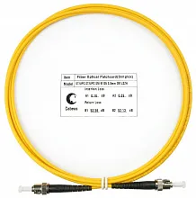 Патч-корд оптический simplex ST-ST 9/125 sm 2м LSZH Cabeus