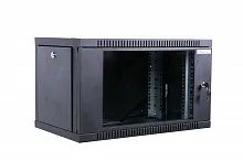 Шкаф телекоммуникационный настенный RUSRACK ШС19-Э-6.350-Ч 19" 6U 600x350x360мм