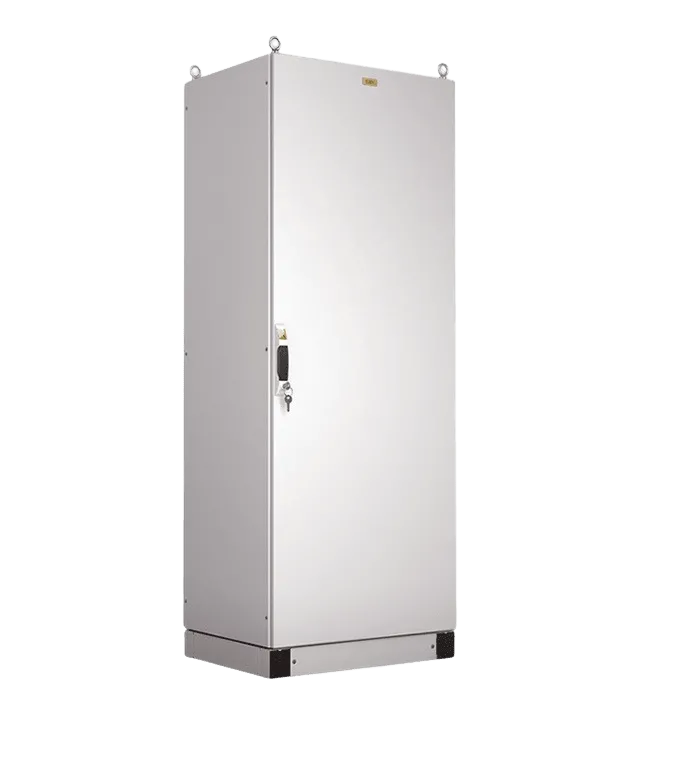 Корпус промышленного электротехнического шкафа IP65 (В1600 × Ш600 × Г500) EMS c одной дверью
