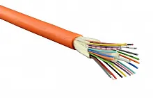 Волоконно-оптический кабель Hyperline FO-DT-IN-9S-4-LSZH-YL 