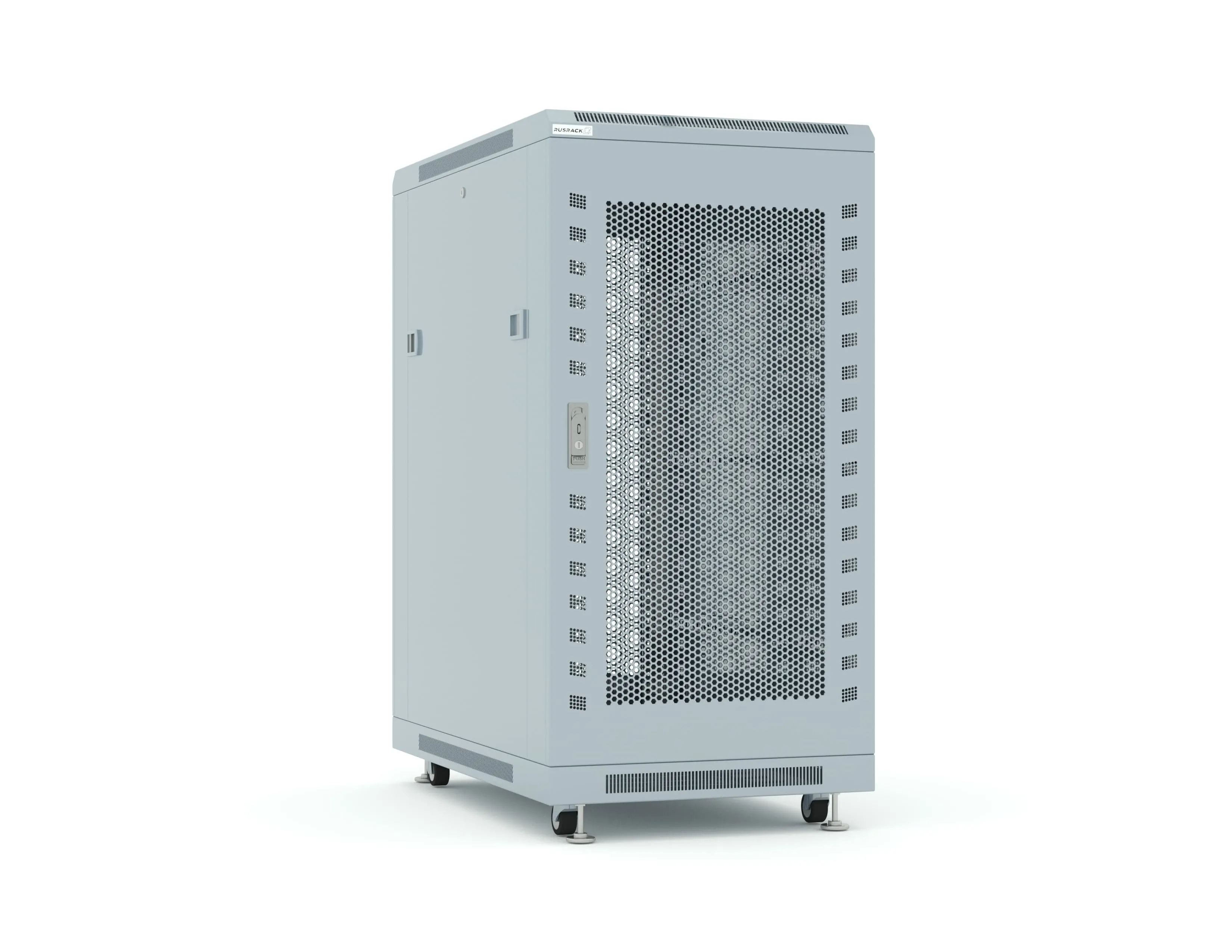 RUSRACK 22U 600х1000, перф. дверь