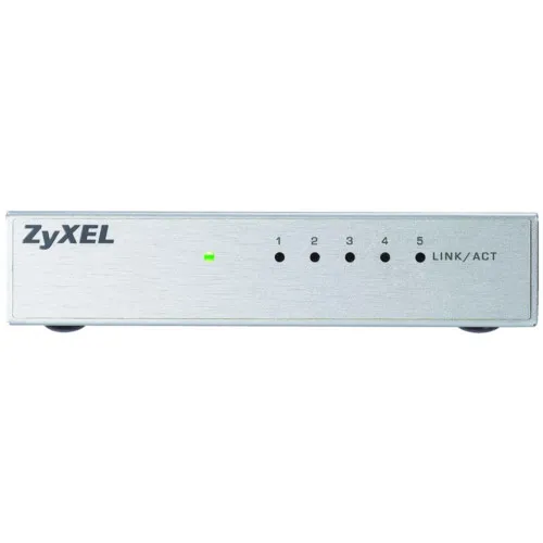 Коммутатор Zyxel GS-105B (1000 Base-TX (1000 мбит/с), Без SFP портов)