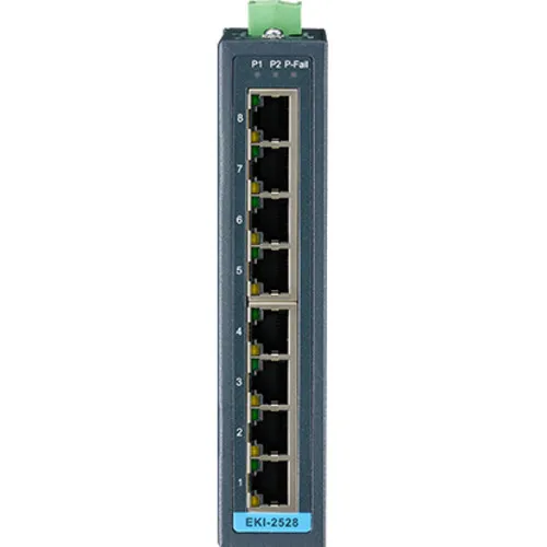 Коммутатор ADVANTECH EKI-2528-BE (100 Base-TX (100 мбит/с), Без SFP портов)