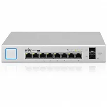Коммутатор Ubiquiti  UniFi US-8-150W US-8-150W-EU (1000 Base-TX (1000 мбит/с), 2 SFP порта)