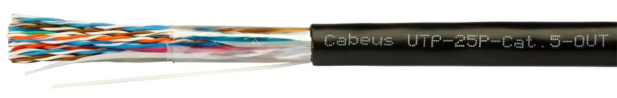 Cabeus UTP-25P-Cat.5-OUT