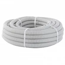 Труба гофр. ПВХ Plast с зондом d16мм (50м.) EKF