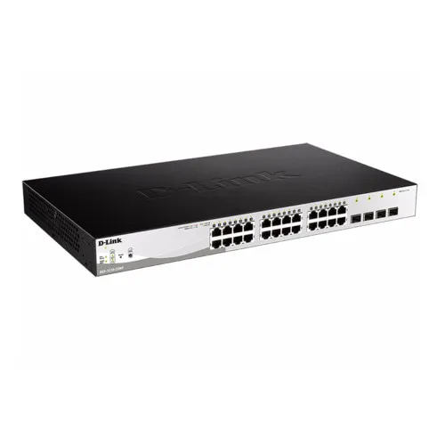 Коммутатор D-link DGS-1210-28MP/E1A (1000 Base-TX (1000 мбит/с))
