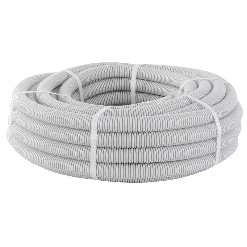 Труба гофр. ПВХ Plast с зондом d16мм (50м.) EKF