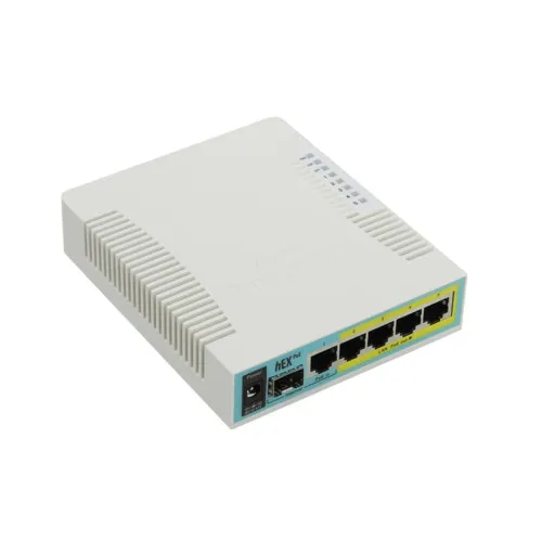 Маршрутизатор Mikrotik RB960PGS hEX (10/100/1000 Base-TX (1000 мбит/с))