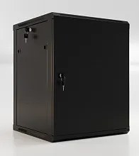 Шкаф телекоммуникационный настенный Hyperline TWB-0966-SR-RAL9004 19" 9U 600 x600 x500мм
