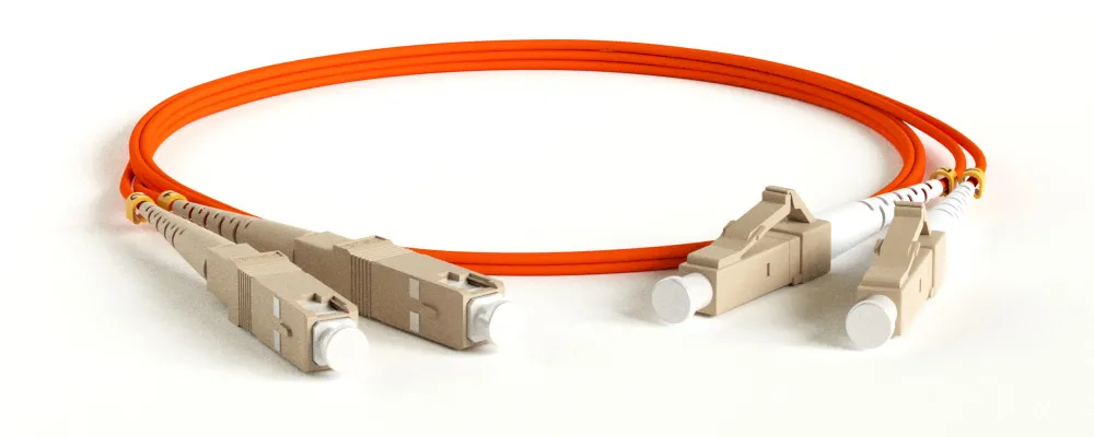 Hyperline FC-D2-62-LC/PR-SC/PR-H-50M-LSZH-OR