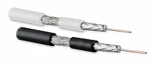 Кабель коаксиальный Hyperline COAX-SAT703N-BK-100 75 Ом 39.5  м