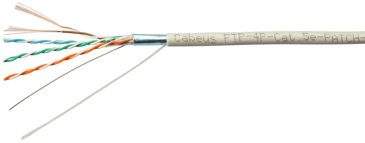 Cabeus FTP-4P-Cat.5e-PATCH-GY