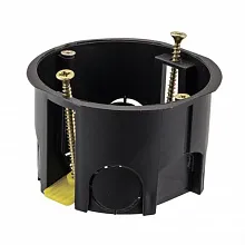 Коробка установочная КМП-020-011 для полых стен (71х45) с пласт. лапками IP30 EKF