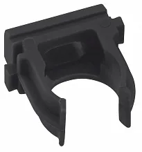 Крепеж-клипса черная d16мм  (10шт.) Plast EKF