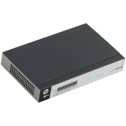 Коммутатор HPE 1410-8 Switch J9661A (100 Base-TX (100 мбит/с), Без SFP портов)